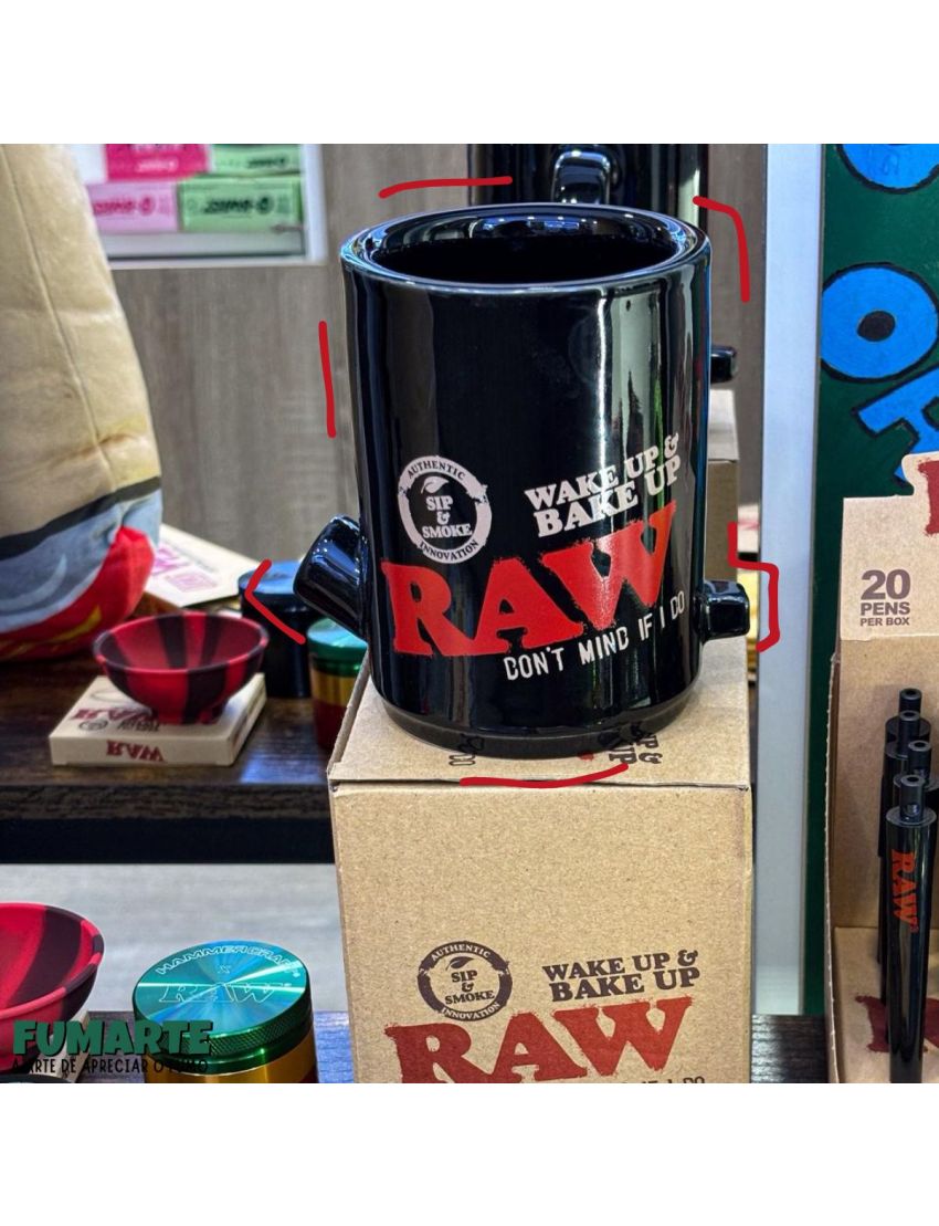 RAW Caneca Wake and Bake